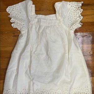 Toddler Bohemian White Dress